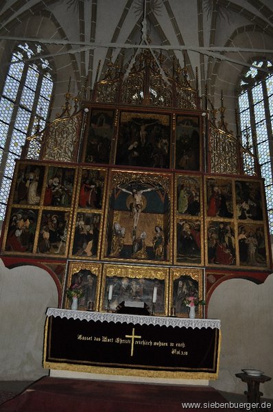 Altar in der Birthlmer Kirche