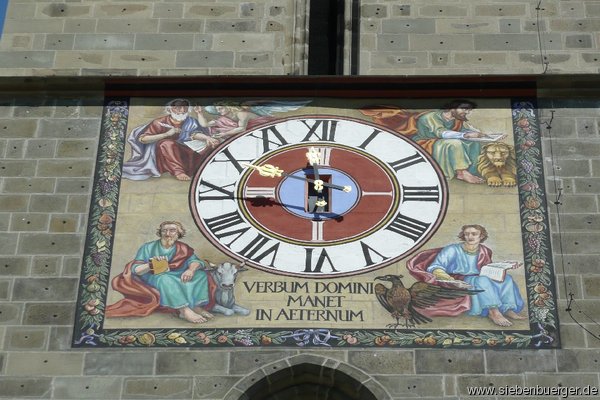 Die Uhr der Schwarzen Kirche