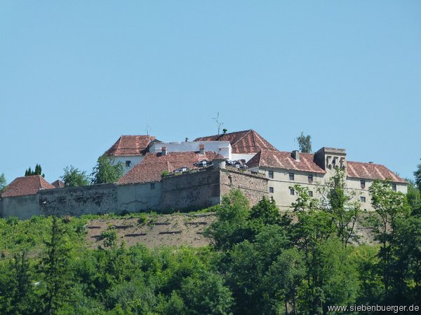 Die Burg oberhalb von Kronstadt