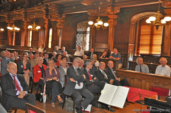 Festveranstaltung in der alten Universitt in Heidelberg