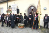 Empfang des Pfarrers Hr. Hoffmann im Kirchhof