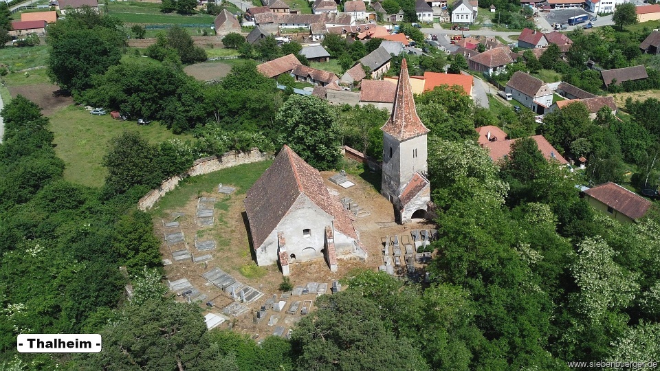 Siebenbürgen aus luftiger Höhe Von Broos bis Draas, von Mediasch bis