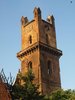 Evangelische Stadtpfarrkirche in Bistritz: Turm ausgebrannt