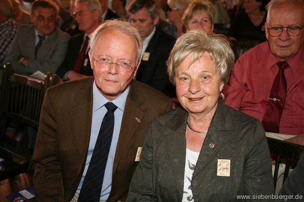 Dr. Christoph Machat und Brgermeisterin Hildegard Beck