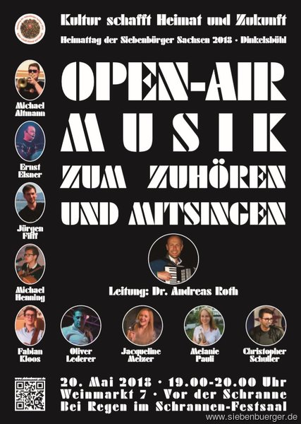 Plakat Open-Air Musik