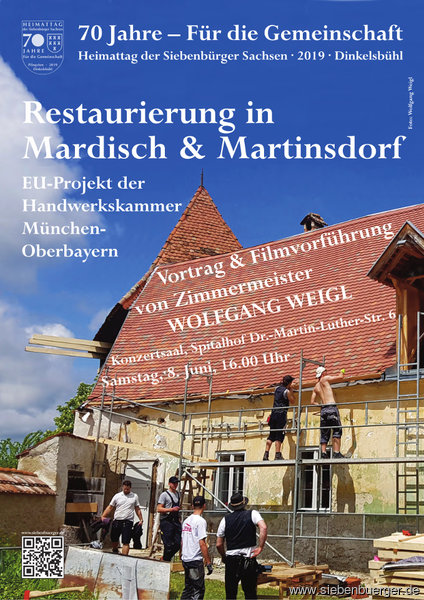 Vortrag "Restaurierung in Mardisch & Martinsdorf"