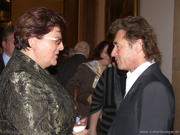 Barabara Stamm und Peter Maffay