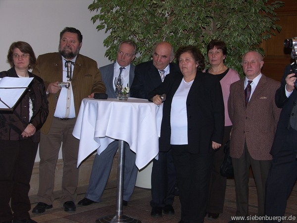 Wilhelm Schenker mit Partnerin, Ehepaar Horst und Wiltrud Wagner