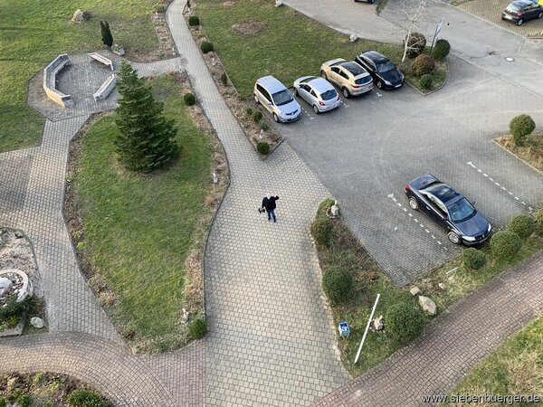 Blick vom "Turm der Erinnerung" in Drabenderhhe