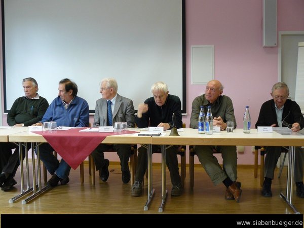 Teilnehmer der Podiumsdiskusion