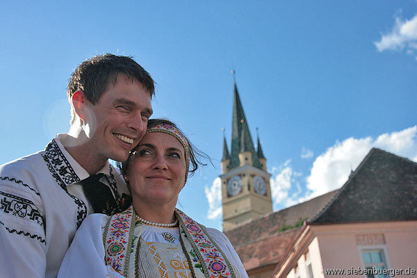 Hochzeit in Mediasch im Juli 2007