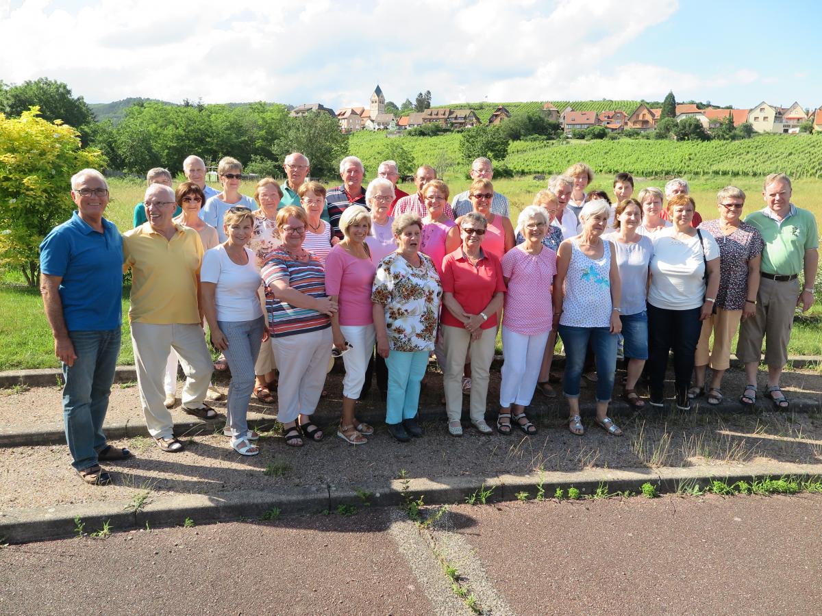 Ausflug der Kreisgruppe in die Vogesen 2018 ...