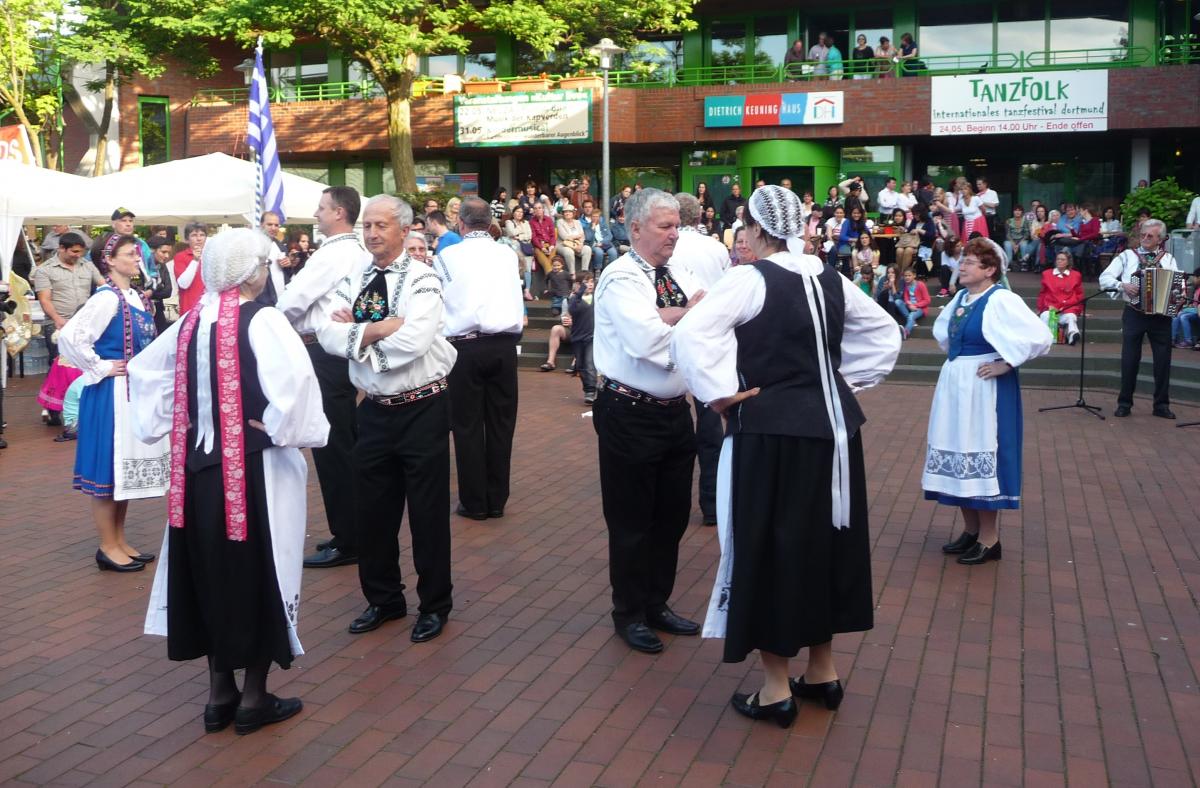 Die Tanzgruppe Dortmund beim Internationalen ...