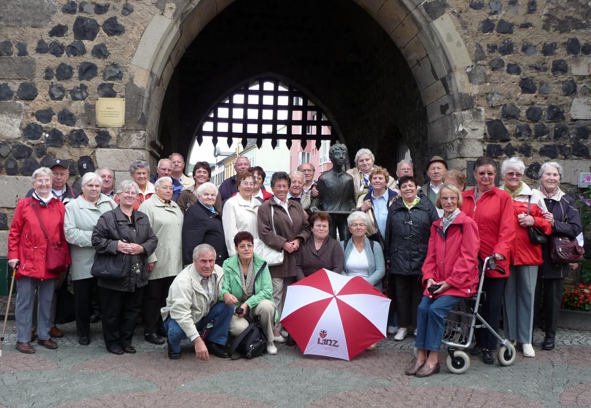 Ausflug der Kreisgruppe nach Linz am Rhein ...