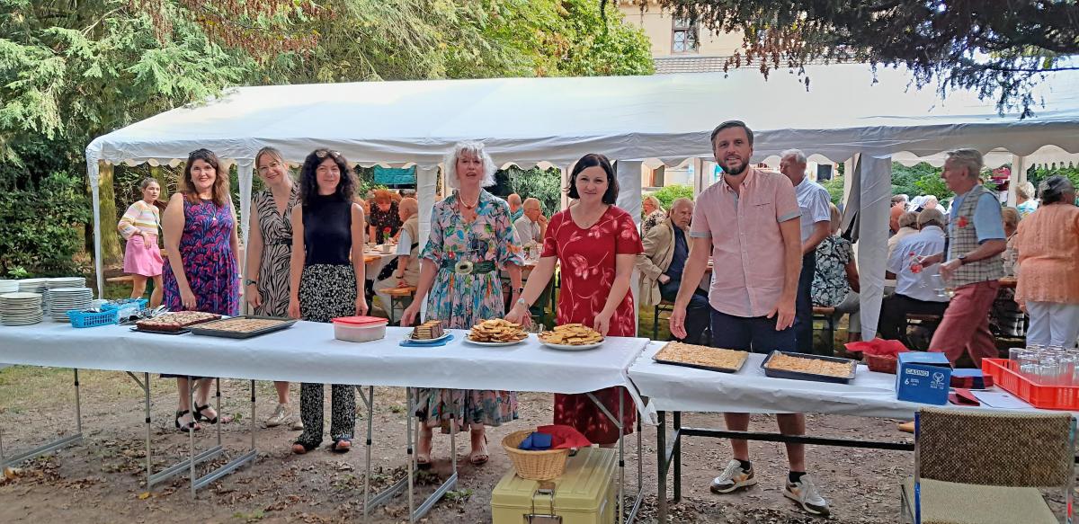 Der kulinarische Teil des 70j�hrigen Jubil�ums ...