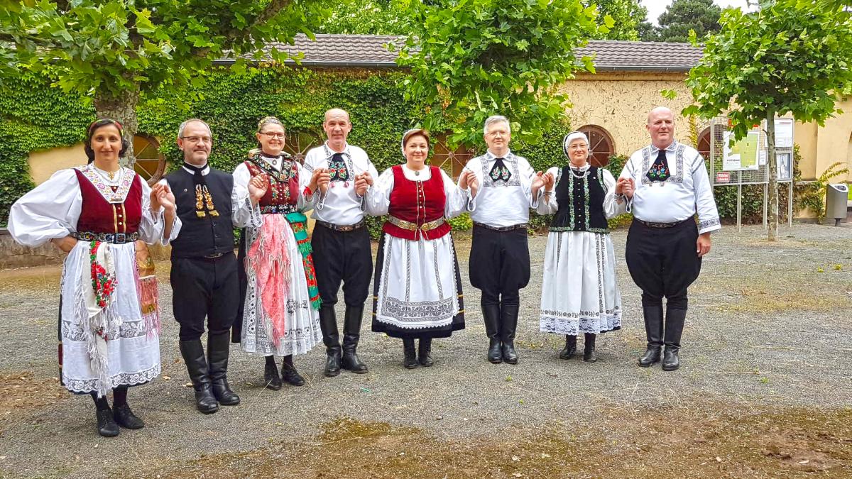 Die Tanzgruppe K�ln beim Sommerfest 2018 ...