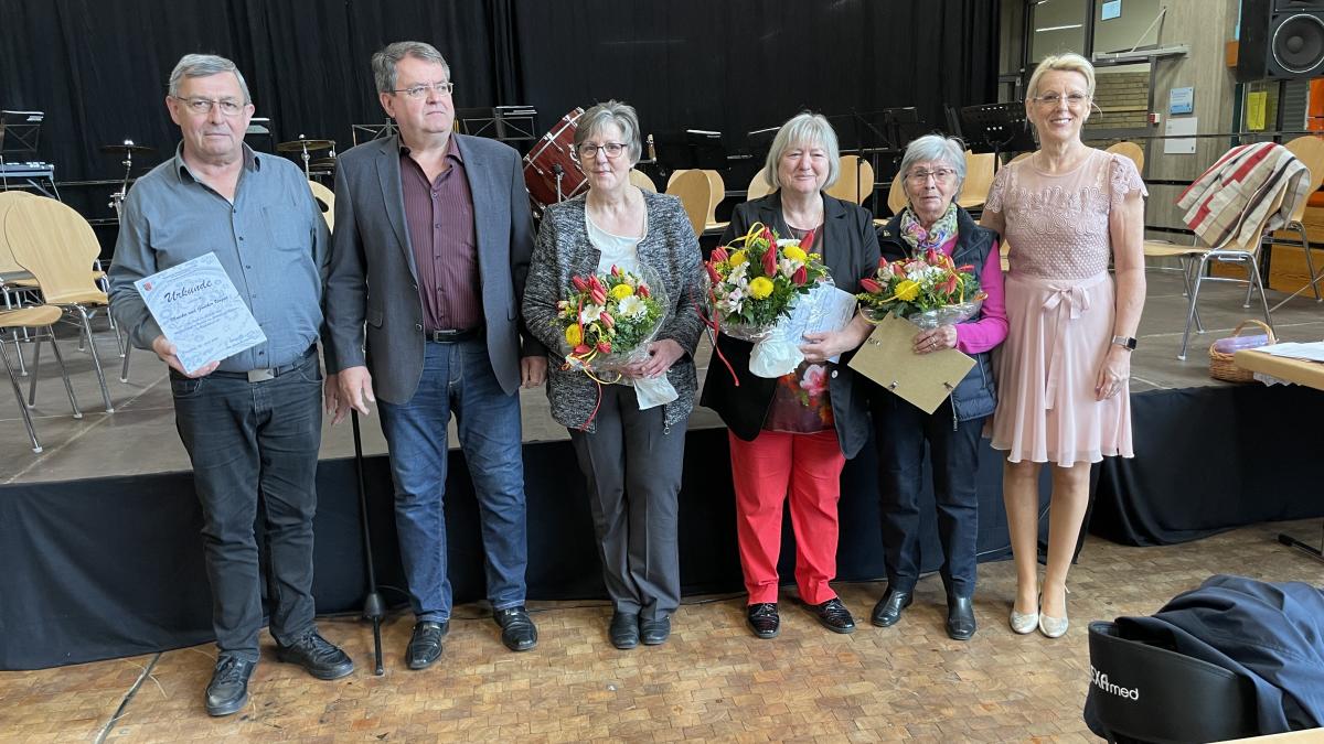 Ehrung langj�hriger Mitglieder der Kreisgruppe ...