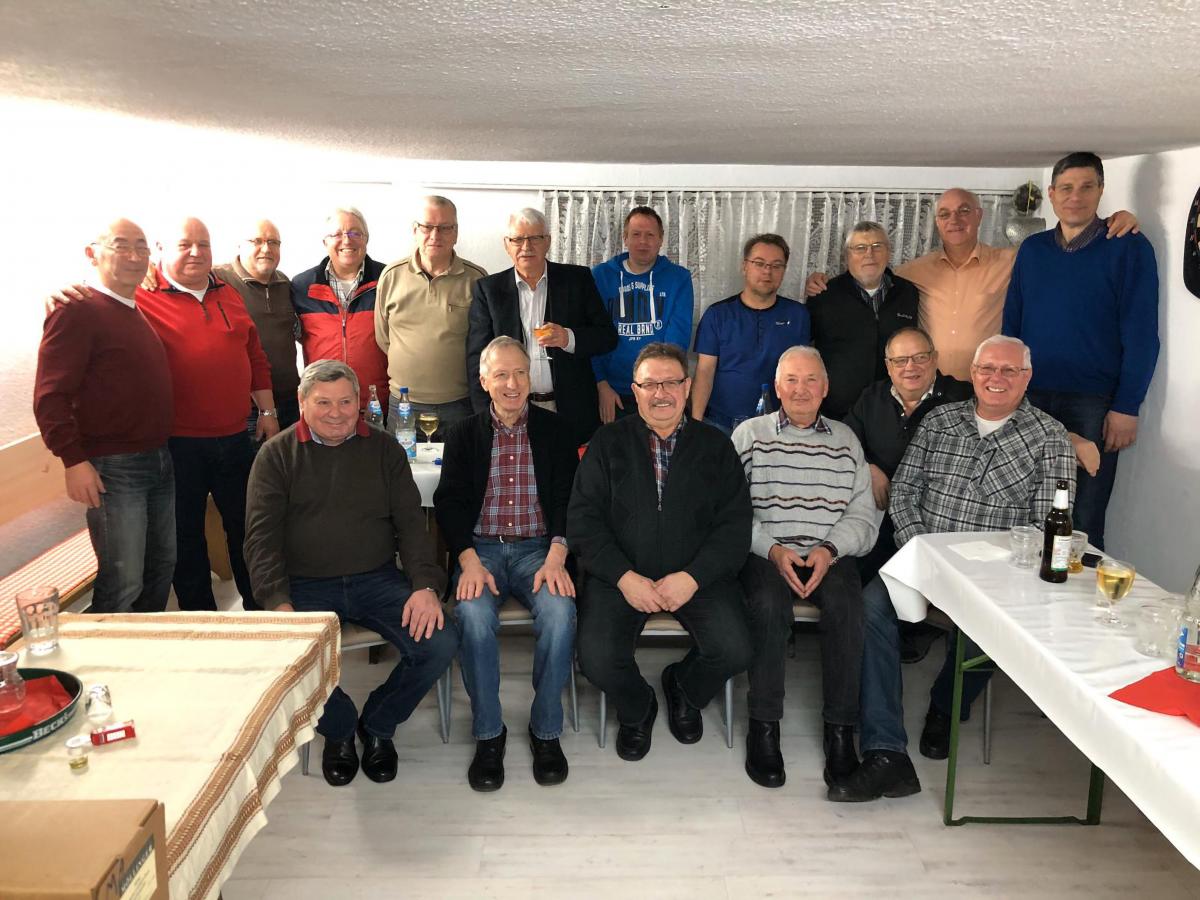 Der „M�nnerowend“ trifft sich ...