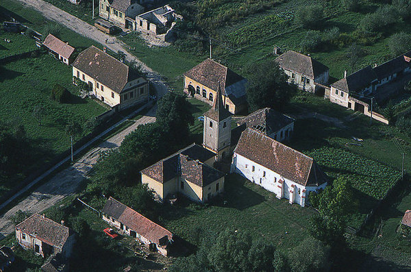 Abtsdorf bei Agnetheln - Luftbild Nr. 3