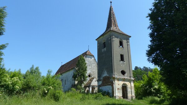 Abtsdorf bei Agnetheln im Jahr 2015