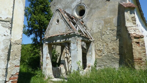 Abtsdorf bei Agnetheln im Jahr 2015