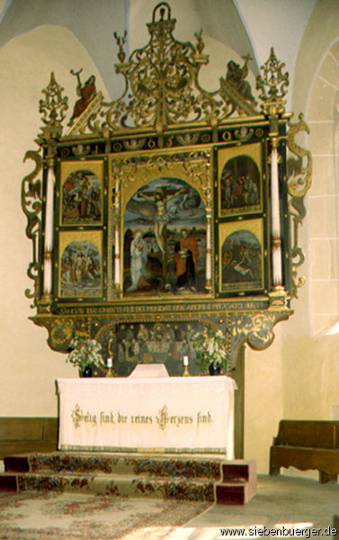 Agnetheln-Altar-Aufn. Otto Schemmel