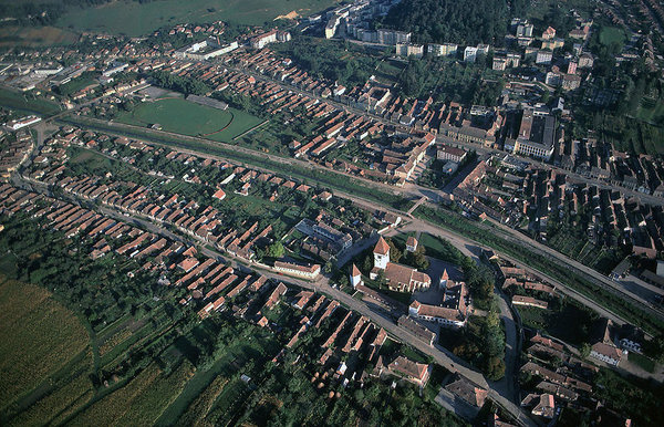 Agnetheln - Luftbild Nr. 7