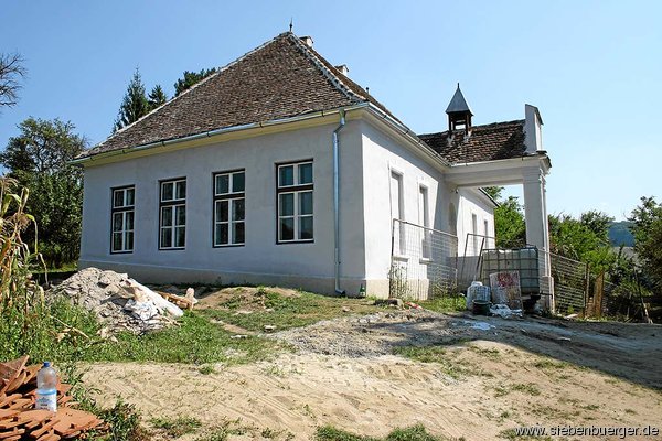 Kirchenburgrenovierung in Almen 2015