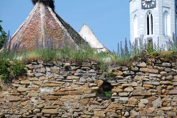 Ein Teil der Ringmauer
