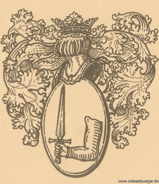 Bolyai-Czimer.Liber Armorum Hungariae.ALT-Wappen Familie Bolyai. Geschickt: Georg Schoenpflug von Gambsenberg