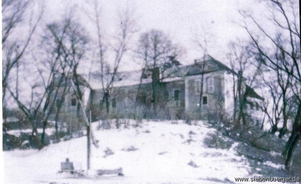 Grafenschlo Bell 1958 im Winter