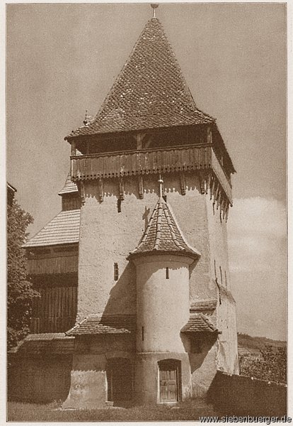 Der Mausoleumsturm um 1920