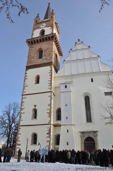 Bistritz2012-Wiedereinweihung der Stadtpfarrkirche