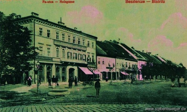 Bistritz - Holzgasse 1900