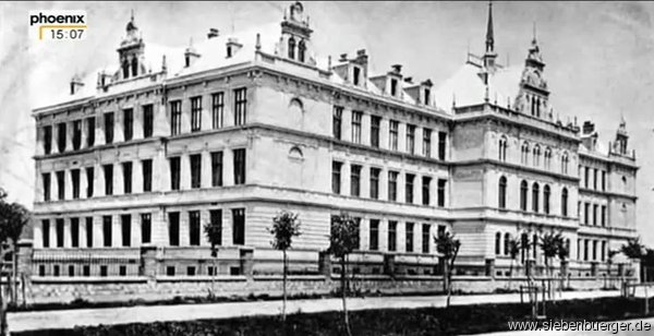 Deutsches Gymnasium in Bistritz 1910