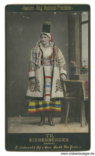 Bistritzer alte Postkarte um 1900