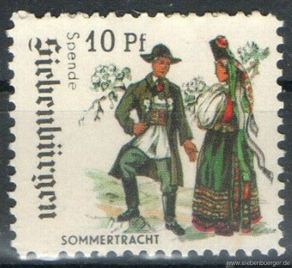 Trachten aus dem Nsnerland auf Briefmarken