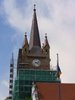 Neue Turmuhr an der Evangelischen Stadtpfarrkirche Bistritz