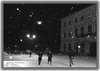 BISTRITA - Evang.Kirche - Winter night