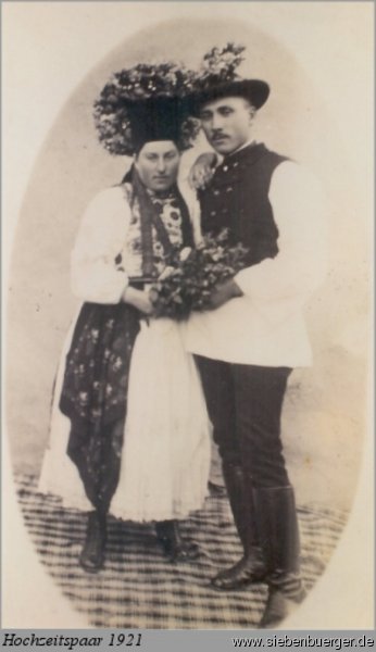 Hochzeitspaar 1921