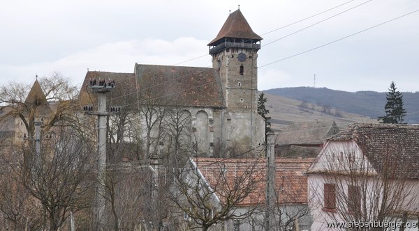 Die alte Kirchenburg steht noch - Januar 2015 