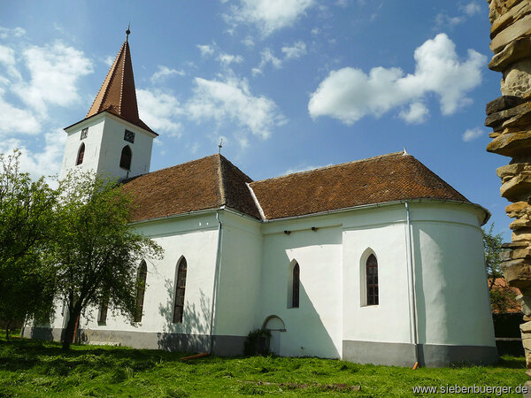Braller Kirche, Ansicht von Sden