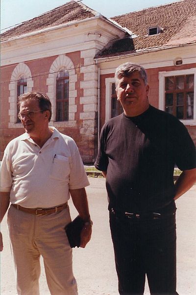 Brgermeister Paul Cernat (rechts) ...