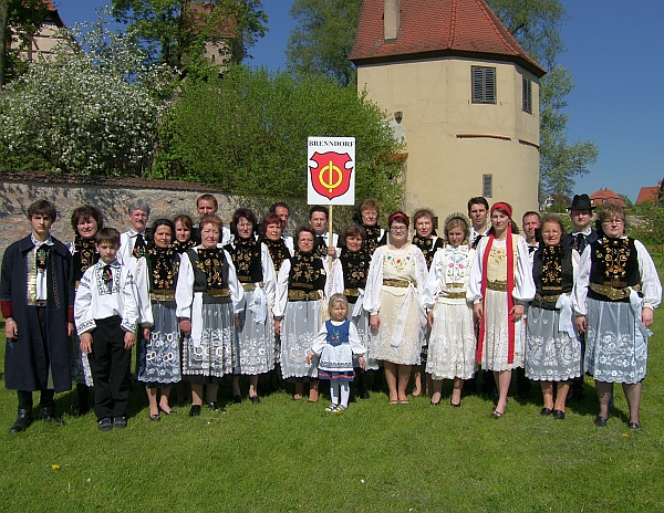 Brenndrfer Trachtentrger beim Heimattag 2008 in ...