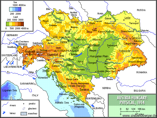 sterreich-Ungarn um 1914