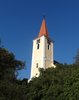 Renovierter Kirchturm