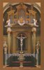 Altar und Orgel der ev. Kirche Deutsch-Kreuz