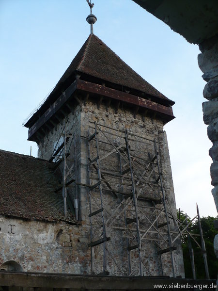 Kirchturm in Draas