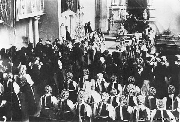 Gottesdienst besuch in Drrbach 1937