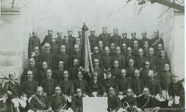 Freiwillige Feuerwehr von Drrbach 1927